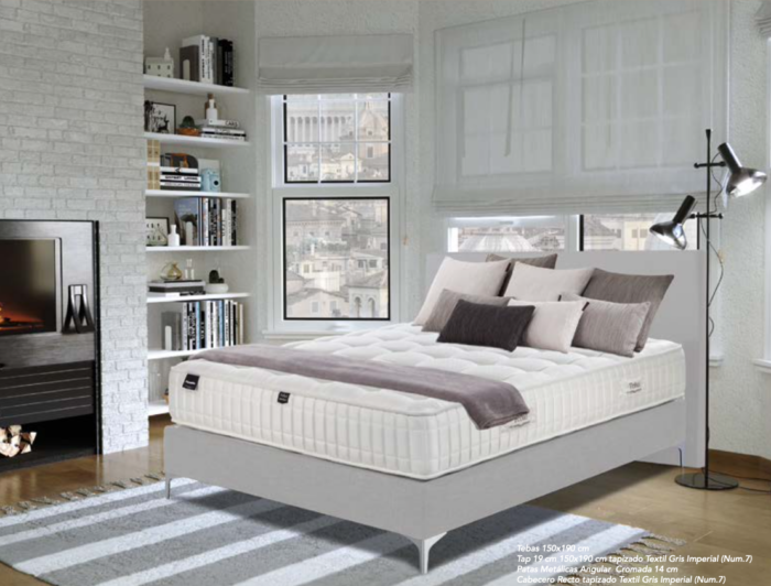 Conjunto Tebas Tap 19 Doble Confort - Dunlopillo