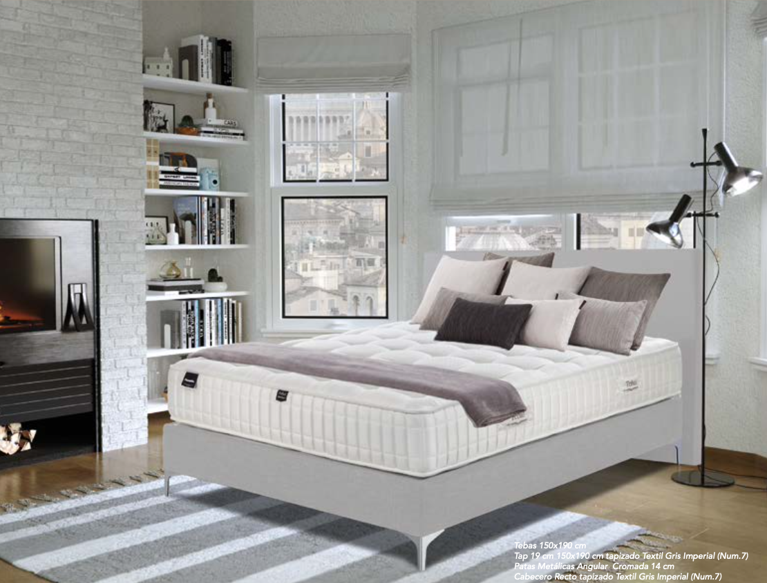 Conjunto Tebas Tap 19 Doble Confort - Dunlopillo