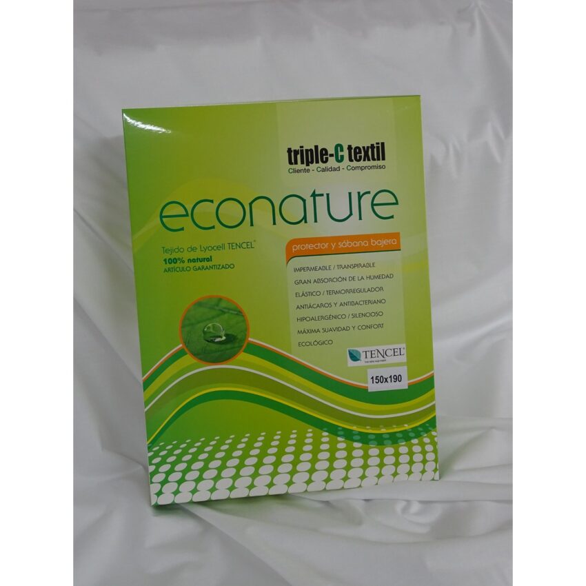 Protector de colchón ecológico econature Tencel - Triple C Textil
