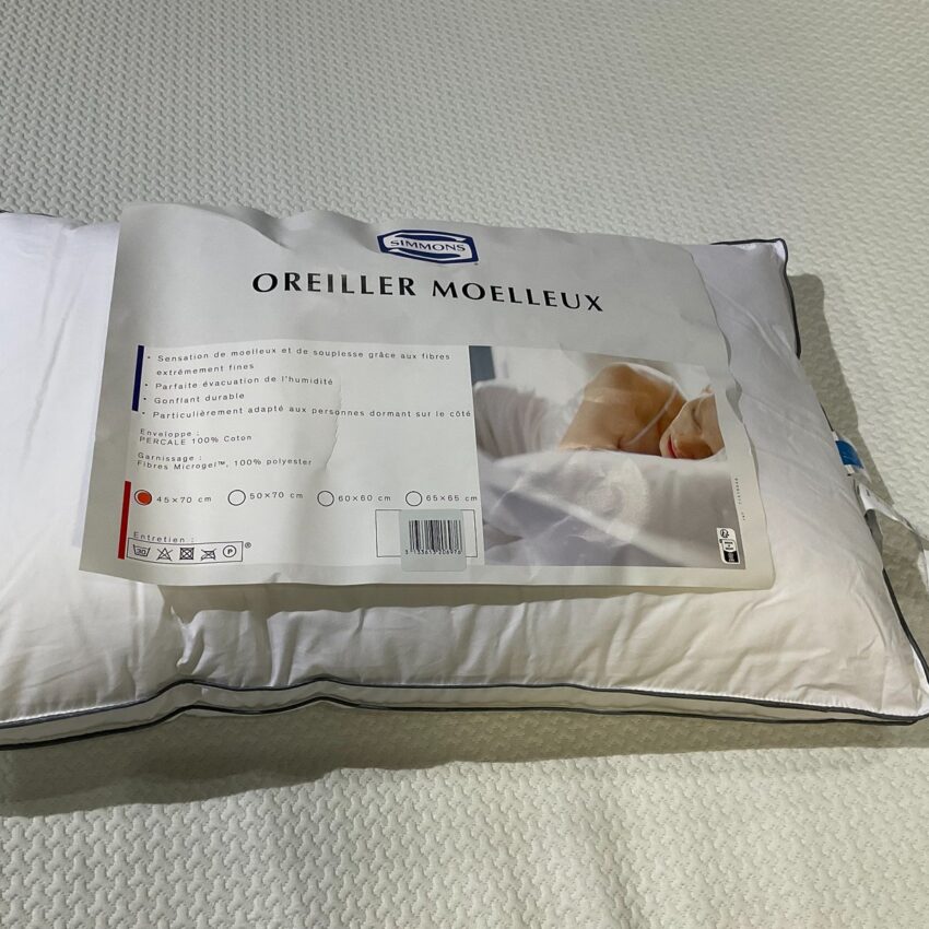 Almohada Simmons Microgel Soft/Firm