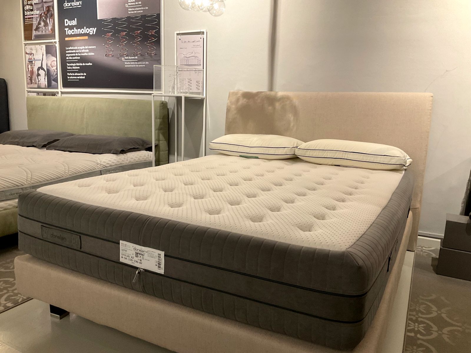 Colchón Signature Stylus Dorelan. Antes 2.212€ 30% DTO. AHORA 1.548€