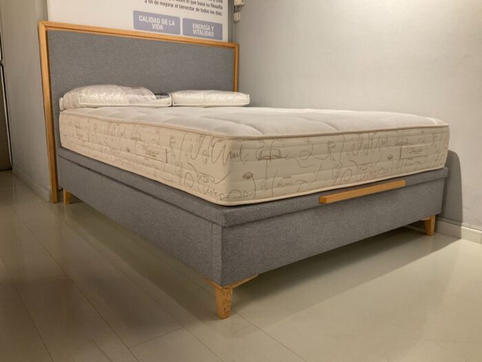 Tréca Paris Première Mélusine 150x190 + Cama Nórdic Bed Tapizada. Antes 3.777€. 47% DTO. AHORA 1.995€